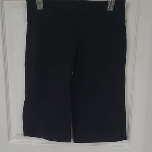 Vintage Lululemon Black Knee-Length Shorts Inseam 12"